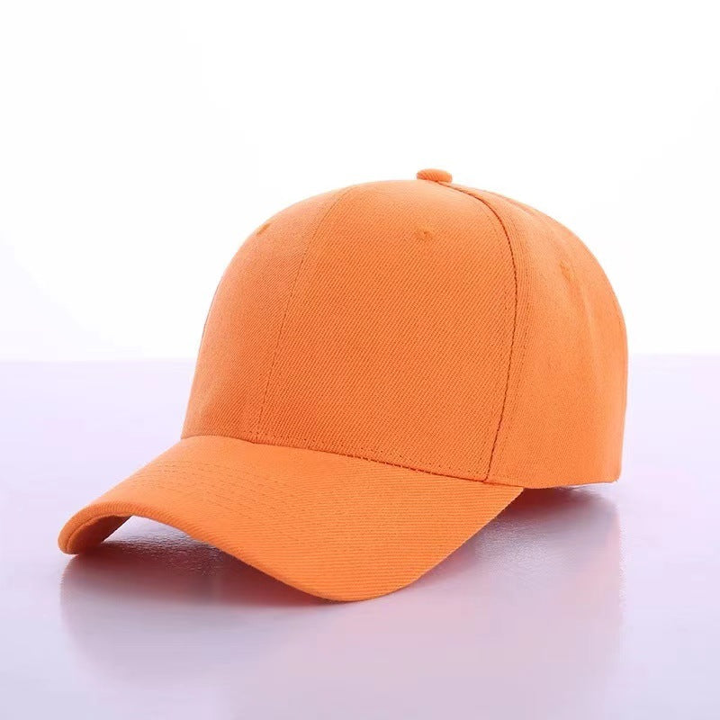 Plain Color Trend Personality Casual Baseball Cap