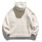 Men's Streetwear Zipper Up Hoode Sherpa Jackets